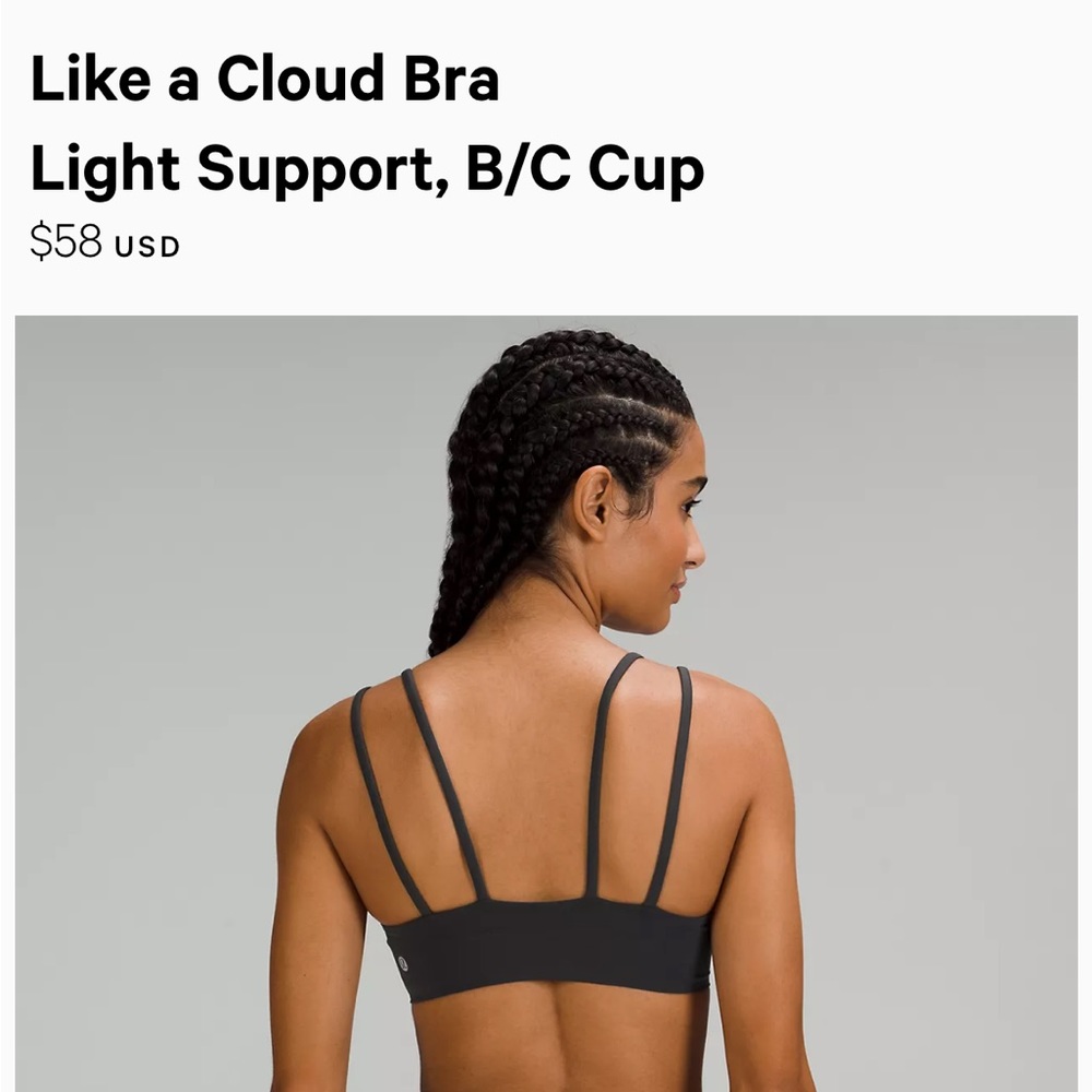 Lululemon Like A Cloud Bra